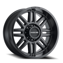 Raceline Wheels - Raceline Wheels 948B-78550-00 948B Split Wheel 17x8.5 5x5.0 0mm Satin Black - Image 1
