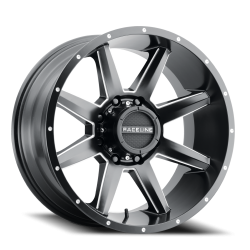 Raceline Wheels - Raceline Wheels 954M-29065+18 Stryker 954M 20x9 6x135 18mm Satin Black/Milled - Image 1