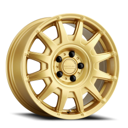 Raceline Wheels - Raceline Wheels 401GD-78012+40 Aero 401GD 17x8 5x4.5 40mm Gold - Image 1