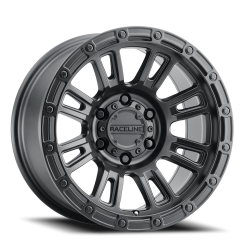 Raceline Wheels - Raceline Wheels 956B-78565-00 956B Compass Wheel 17x8.5 6x135 0mm Satin Black - Image 1