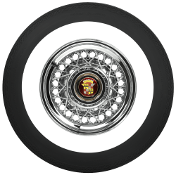 Coker - Coker 62900 L78-15 3" White Wall - Image 2