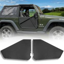 EZ4x4 - EZ4x4 1918 0262 PHANTOM Tube Door Panels Black for 18+ Jeep Wrangler JL 2DR - Image 1