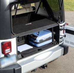 EZ4x4 - EZ4x4 1918 0035 EZ-Trunk Top Cargo Liner Black for 18-25 Jeep Wrangler JL 4dr - Image 2