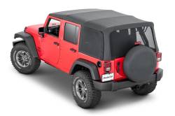 MasterTop - MasterTop 16032401 Black Mesh Trail Screens for 10-18 Jeep Wrangler JK 4DR - Image 11