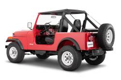 MasterTop - MasterTop 14107124 MasterTwill BiMini Top Strap Style for 78-91 CJ7/YJ Wrangler - Image 6