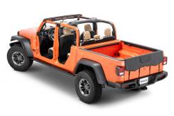 MasterTop - MasterTop 14900701 Black Diamond Tailgate Bike Pad for 20-24 Jeep Gladiator JT - Image 2