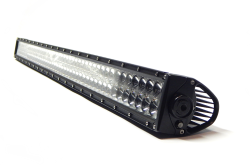 Top Gun Customz - Top Gun Customz TGC72054 54" LED Light Bar Straight Dbl Row Chrome Series Combo - Image 3
