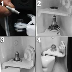EZ4x4 - EZ4x4 5100 1444 Door Removal Alignment Pin Guide Kit 21-25 Bronco 4DR - Image 4