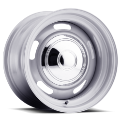 Allied Wheel - Allied Wheel CP62 Baby Moon Rallye Center Cap Chrome Each - Image 2