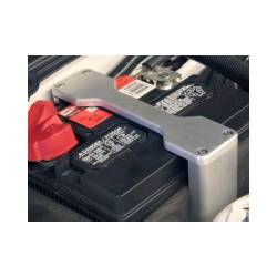 Drake Muscle - Drake Muscle 5R3Z-10718-BL Battery Hold Down Bracket for 05-14 Ford Mustang - Image 1