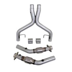 BBK Performance Parts - BBK Performance 1770 2.75" Long X-Pipe w/Converters for 05-10 Mustang GT 4.6L - Image 281