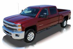 Raptor Series - Raptor 1501-0722B 4" SS Oval Nerf Bars for 19-26 Silv/Sra 1500/2500/3500 Ext Cab - Image 4