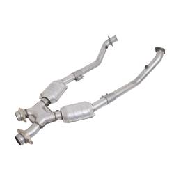 BBK Performance Parts - BBK Performance 1670 2.5" Long X-Pipe w/Converters for 99-04 Mustang 4.6L/Cobra - Image 127