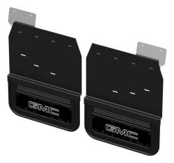 Gatorback - Gatorback Removable 21"x11" Dually Black Mud Flaps Sierra 3500 GCN205R-GW2 - Image 1