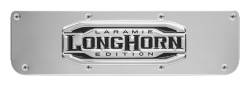 Gatorback - Gatorback Replacement 19"-21" Mud Flap Plate SS for Longhorn Logo GB768798 - Image 1