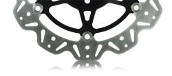 EBC Motorcycle Brakes - EBC Motorcycle Brakes VR843BLK Vee-Series Sport Bike Rotor - Image 2