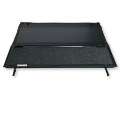 TrailFX - TrailFX TFX1701 Premium Hard Tri-Fold Tonneau Cover Lockable Black Aluminum - Image 2