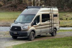 Flatline Van Company - Flatline Van Co. TR0101B 15-26 Ford Transit 148 High Roof Low Pro Roof Rack - Image 1