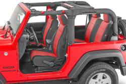Diver Down - Diver Down 14167-2037 Seat Cover for 11-12 Jeep Wrangler JK Red Neoprene Pair - Image 1