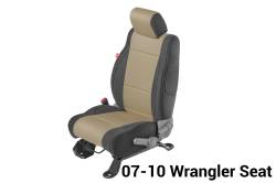 Diver Down - Diver Down 14167-2034 Seat Cover for 11-12 Jeep Wrangler JK Tan Neoprene Pair - Image 2
