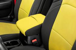 Diver Down - Diver Down 14167-2516 Console Cover for 18-20 Jeep Wrangler JL Yellow Neoprene - Image 1