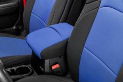 Diver Down - Diver Down 14167-2515 Console Cover for 18-20 Jeep Wrangler JL Blue Neoprene - Image 1