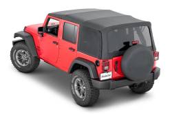 MasterTop - MasterTop 16032401 Black Mesh Trail Screens for 10-18 Jeep Wrangler JK 4DR - Image 24