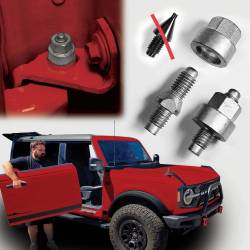 EZ4x4 - EZ4x4 5100 1222 Door Removal Alignment Pin Guide Kit 21-25 Bronco 2DR - Image 3