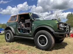EZ4x4 - EZ4x4 5120 2311 ALPHA Aluminum Tube Doors Black 21-25 Ford Bronco 2DR - Image 2
