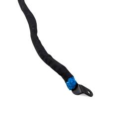 Mishimoto - Mishimoto BNWN-SR-38-85KBL Borne Off-Road Winch Rope w/Hook & Tether Blue - Image 2