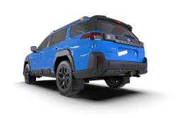Rally Armor - Rally Armor MF136-UR-BLK-WOR Black Mud Flap/Wild Orange Logo - Image 2