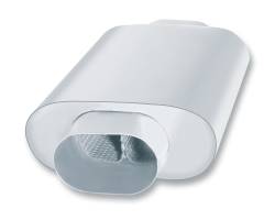 Borla - Borla Exhaust 40536 XR-1 Stainless Hooters Series Slim Muffler 3.5" Oval In/Out - Image 1