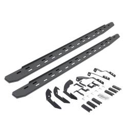 Go Rhino - Go Rhino 69604280ST RB30 Slim Line Running Boards w/Mounting Brackets Kit - Image 2