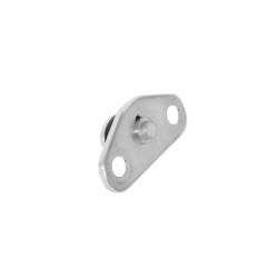 Scott Drake - Scott Drake C5AZ-6222008-SS Door Latch Striker Plate for Ford - Image 4