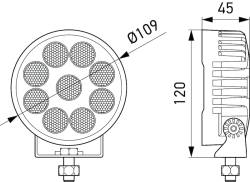 Hella - HELLA 357113002 Work Lamps VALUEFIT TR3000 LED MV CR LT - Image 2