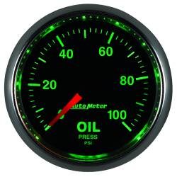 AutoMeter - AutoMeter 3821 GS Mechanical Oil Pressure Gauge 0-100PSI 2-1/16" - Image 2