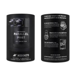 Mishimoto - Mishimoto MMBCC-PPTWO Universal Baffled Oil Catch Can Parallel Port - Image 2