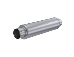 MBRP Exhaust - MBRP Exhaust M1004A Alu Stl 4" Armor Lite Chambered Quiet Tone Muffler Universal - Image 1