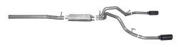 Gibson Performance Exhaust - Gibson Performance Split Rear Cat-Back Exhaust System Stainless 65677B - Image 1