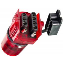 Husky Towing - Husky Towing 33401 Nite-Glow 7-Way Blade To 5/4 Flat Adapter - Image 1
