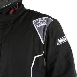 Simpson Safety - Simpson Safety HX02121 Helix Racing Suit Small Black/Gray - Image 10