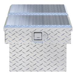 UWS - Bright Aluminum 63" Gull Wing Crossover Truck Tool Box LTL Shipping Only - Image 2