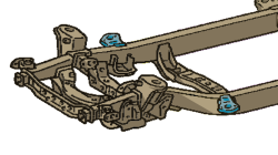Rust Buster Frameworks - Rust Buster Frameworks RB7122 Front Cab Mount Each for 95-04 Toyota Tacoma - Image 7