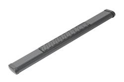 Dee Zee - Dee Zee DZ16111 6" Oval Cab Length Textured Black Steel Side Steps 78"/7"/6" - Image 1