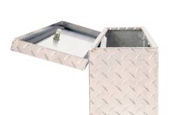 Dee Zee - Dee Zee DZ94 Specialty Series Brite-Tread Wheel Well Tool Box Black Aluminum - Image 3