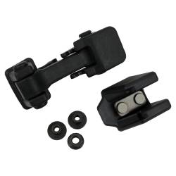 Crown Automotive Jeep Replacement - Crown Automotive 55395653K Hood Catch Kit 07-14 for Jeep Wrangler JK - Image 1