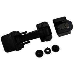 Crown Automotive Jeep Replacement - Crown Automotive 55395653K Hood Catch Kit 07-14 for Jeep Wrangler JK - Image 2