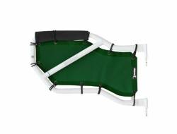 Steinjager - Steinjager Mesh Tube Door Covers Rear-Dark Green for Wrangler JK J0043602 - Image 1