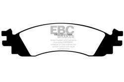 EBC Brakes - EBC Brakes DP31767C Redstuff Ceramic Low Dust Brake Pads for 10-12 Taurus - Image 1