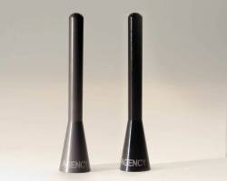 Agency Power - Agency Power AP-UNI-600BLK Short Antenna ALUMINUM BLACK - Image 1